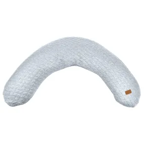 Big Flopsy Fleur de Cotton® Nursing Pillow - Heather Grey