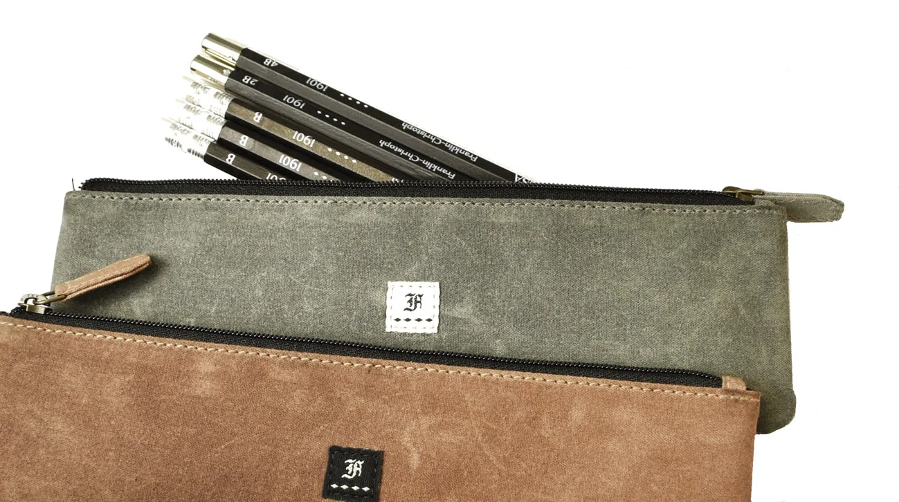 Canvas Pencil Pouch