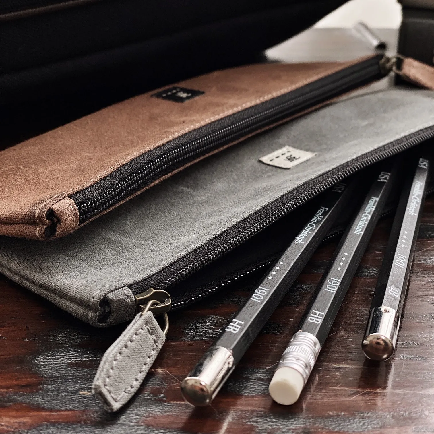 Canvas Pencil Pouch