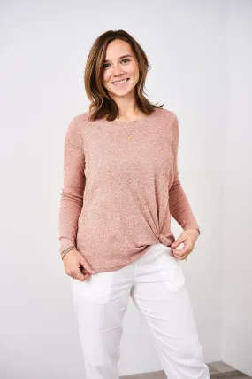 Latched Mama Long Sleeve Twist Front Nursing Top