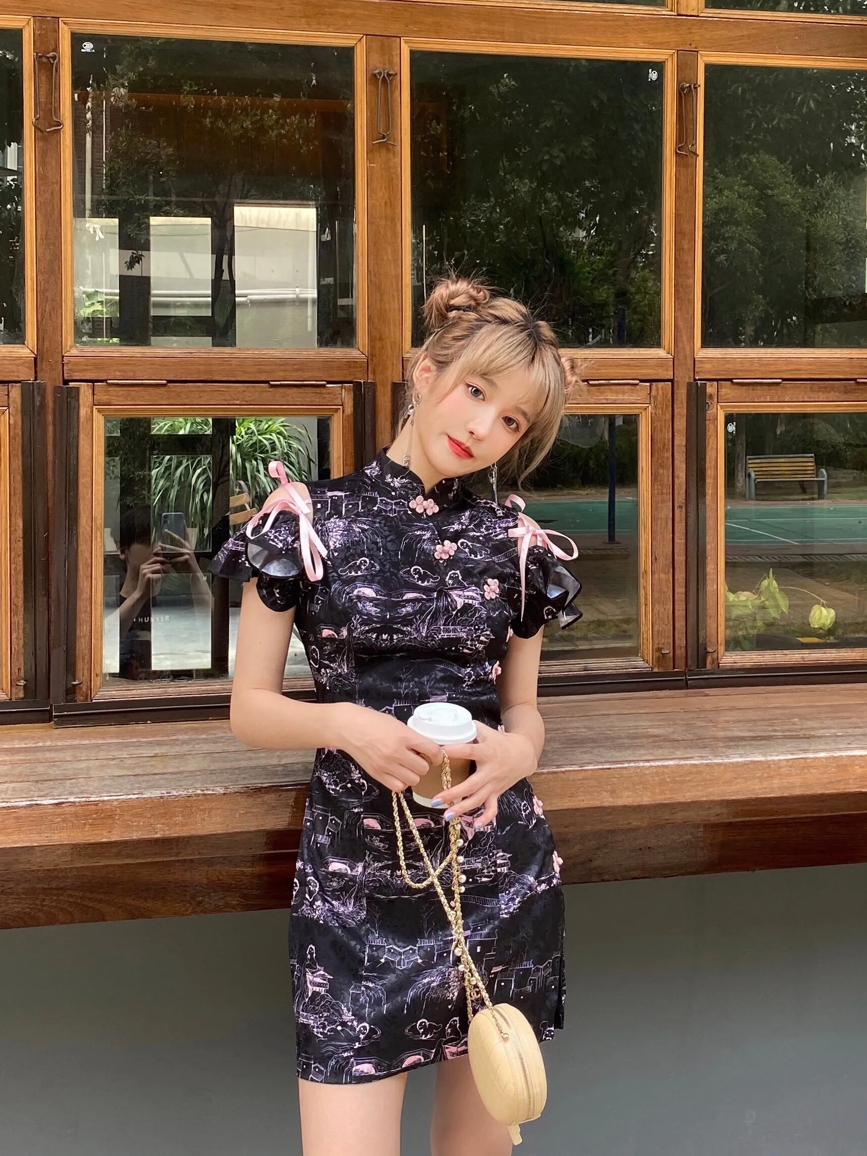 neko Qipao style dress