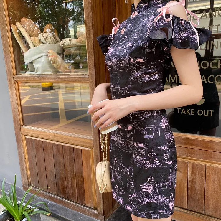 neko Qipao style dress