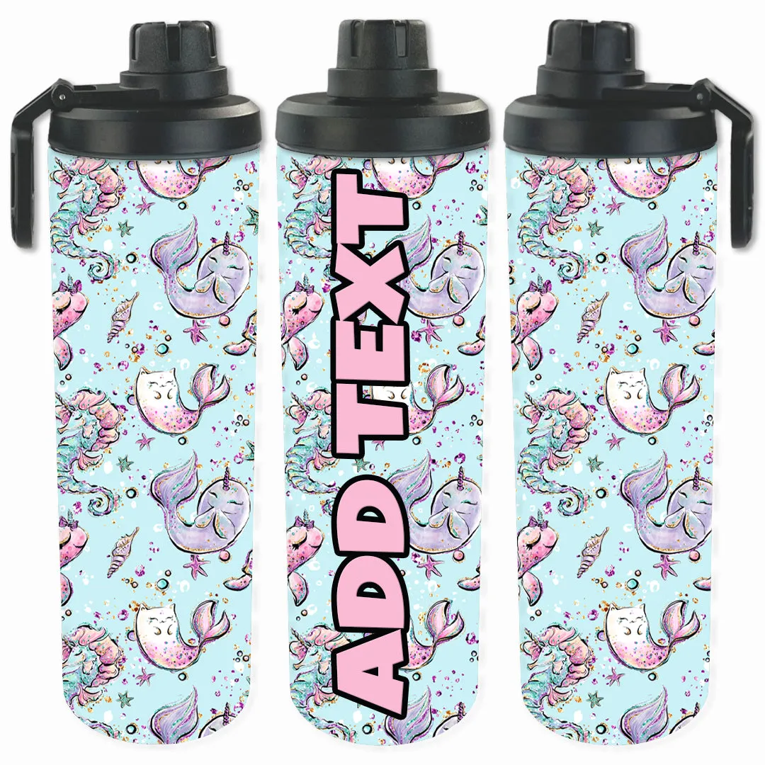 Personalized Backpacks, Lunch Bags, Duffel Bags, or Water Bottles with Full-Color - Sea Life