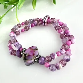 "Magenta Violet" Bracelet