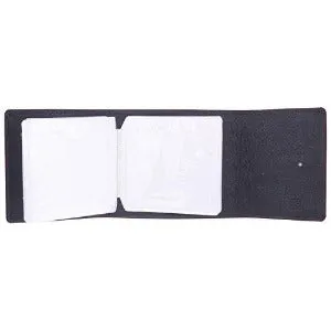 RL Unisex Leatherite Black CD Case(36 Cd's)