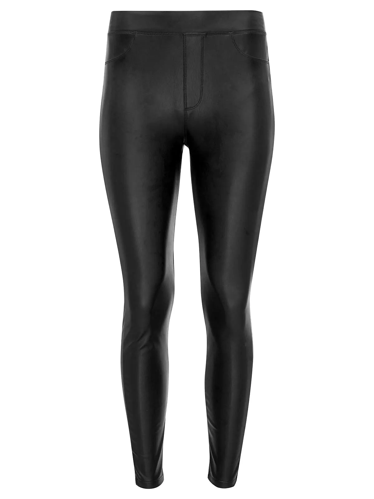 Runway Semi High Rise Legging Slick Black