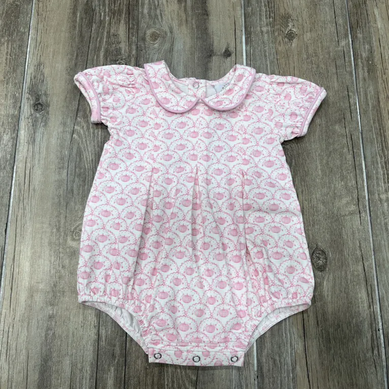 Swoon Baby Clothing Pink Pumpkin Proper Pleat Bubble