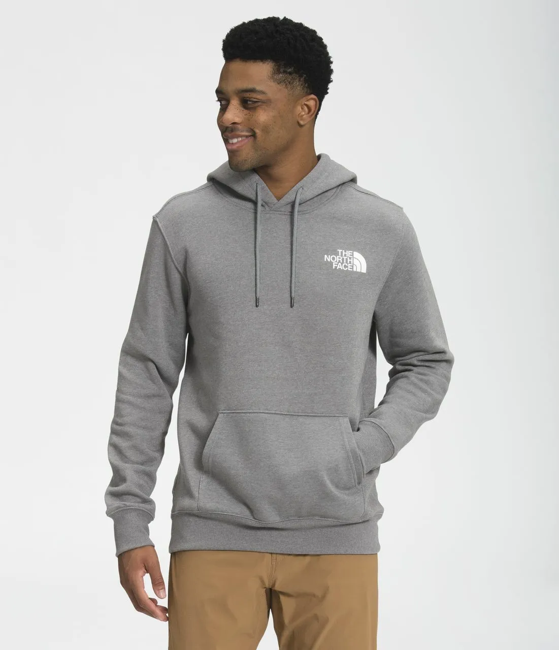 The North Face NSE Box Hoodie Heather Grey